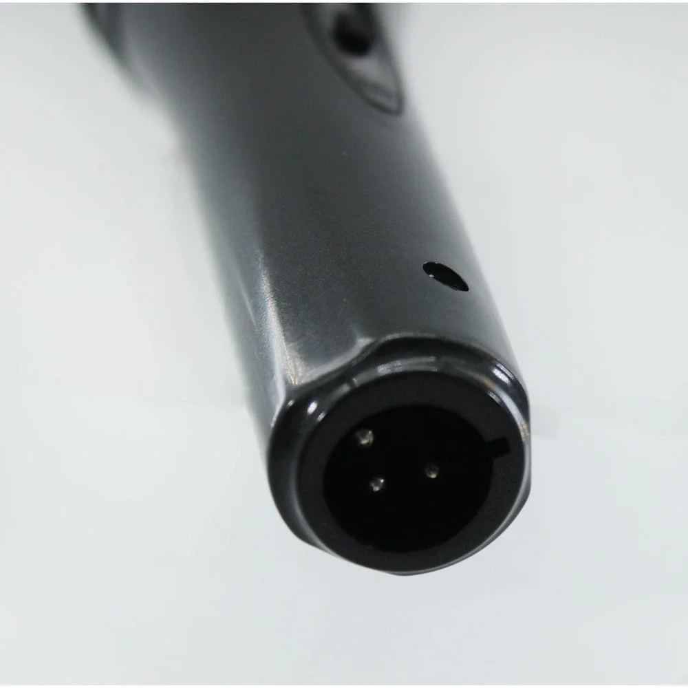5 Core PM 286 Dynamic Microphone Handheld Wired Mic w/ XLR Cable and Clip Black